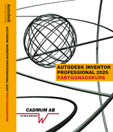 Autodesk Inventor Professional 2025 Påbyggnad